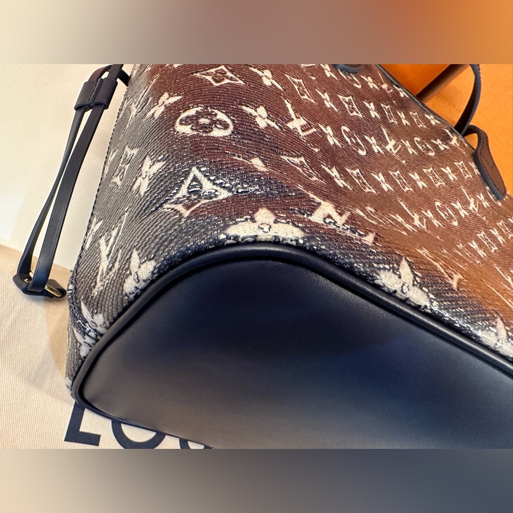 NIB Louis Vuitton Neverfull MM Monoglam M22921 💯% Authentic 🥇 - Picture 8 of 16